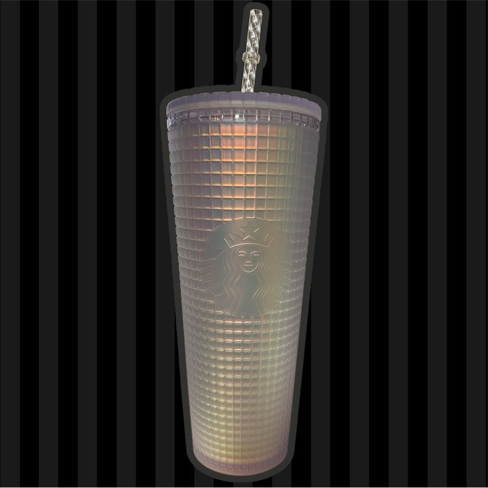 Starbucks Holographic Tumbler with Straw